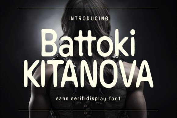 Battoki Kitanova: A Bold Crafting Font for Modern Handmade Designs