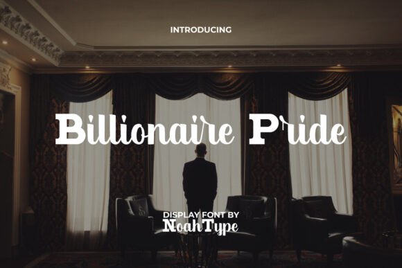 Billionaire Pride Display Font for Modern Web Projects