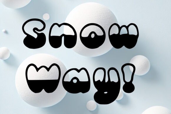 Bring Winter Charm to Your Brand with the Snow Way Font