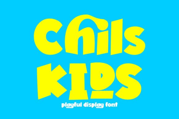 Chil Kids: A Cheerful Display Font for Web Designers