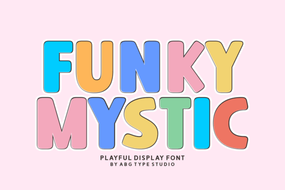 Funky Mystic: A Bold Display Typeface for Marketers