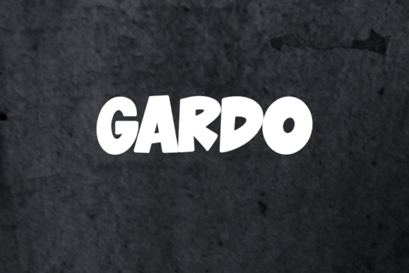 Gardo Typeface for Handmade Product Design