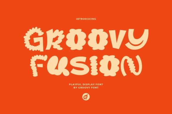Groovy Fusion: A Playful Display Font for Web Designers