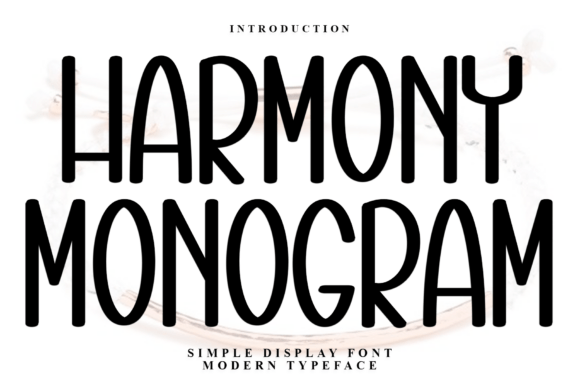 Harmony Monogram: A Sweet Handwritten Font for Web Design