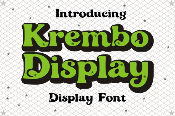 How Krembo Display Font Transforms Small Business Branding
