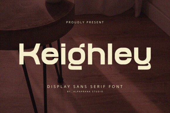 Keighley: A Refined Display Sans Serif Font