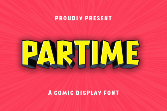 Partime: The Bold Display Font for Campaign Creatives