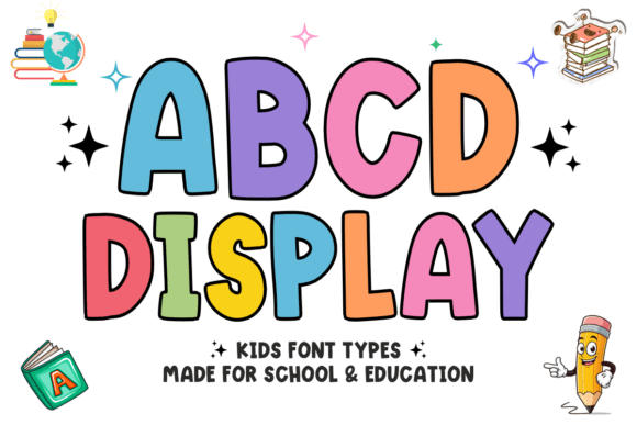 Playful Product Typography with Abcd Display Font