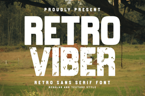 Retro Viber Font Makes Campaign Headlines Unmissable