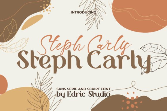 Steph Carly Font Duo for Modern Web Design