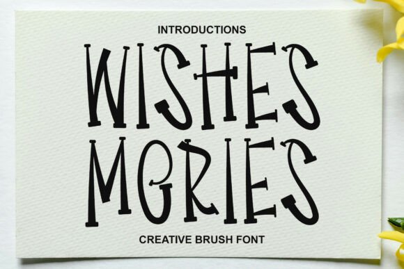 Using the Wishes Mories Font in Web Design