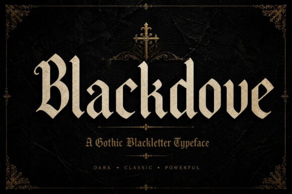 Why the Blackdove Typeface Creates a Distinct Brand Voice